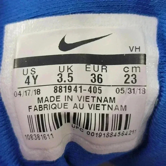 Nike Team Hustle D 8 (GS) Youth Athletic Shoes - 4Y - Picture 10 of 10